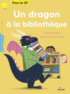 cover image of Un dragon à la bibliothèque